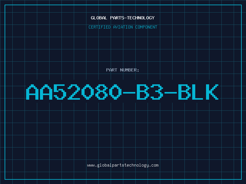 Aviation Part AA52080-B3-BLK
