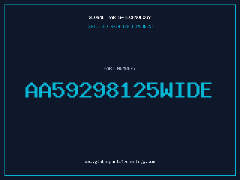 Aviation Part AA59298125WIDE