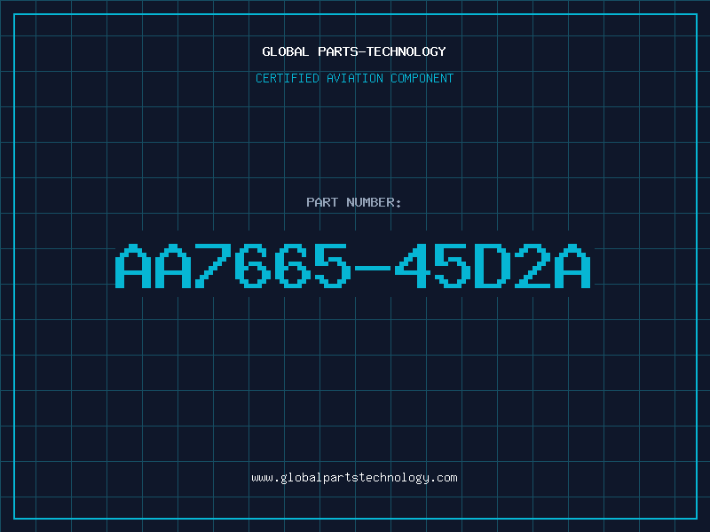 Aviation Part AA7665-45D2A