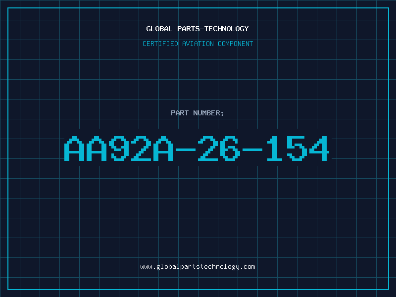 Aviation Part AA92A-26-154