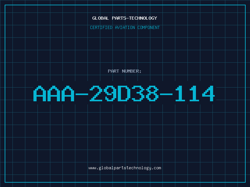 Aviation Part AAA-29D38-114