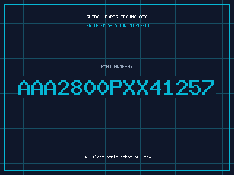 Aviation Part AAA2800Pxx41257