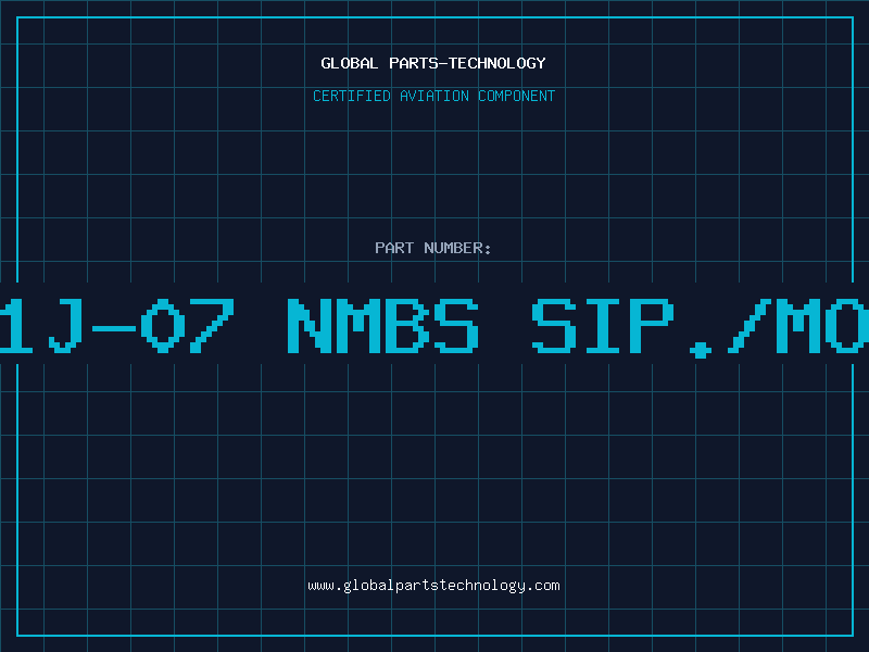 Aviation Part AAA2801J-07 NMBS SIP./MOD. 256