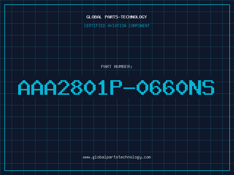 Aviation Part AAA2801P-0660NS