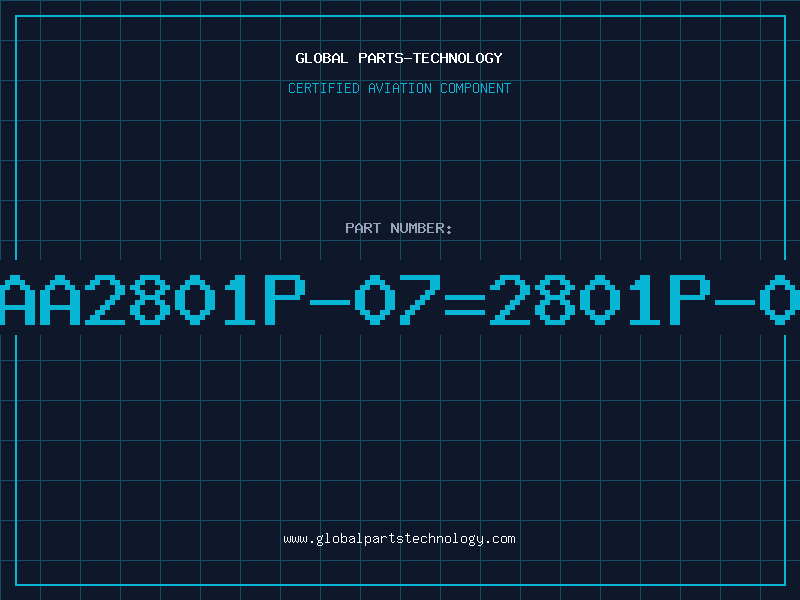 Aviation Part AAA2801P-07=2801P-07