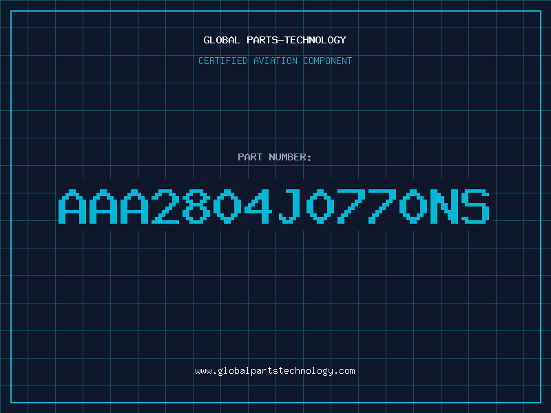 Aviation Part AAA2804J0770NS