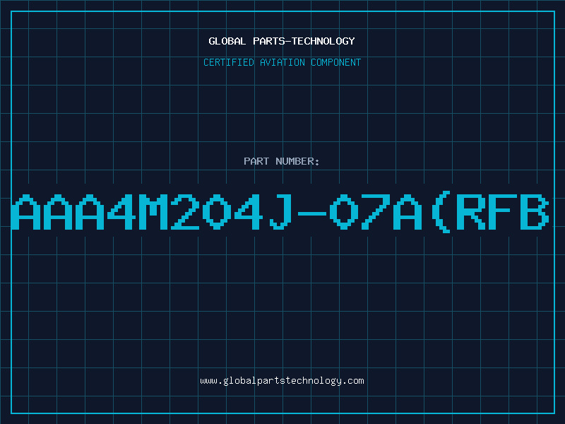 Aviation Part AAA4M204J-07A(RFB