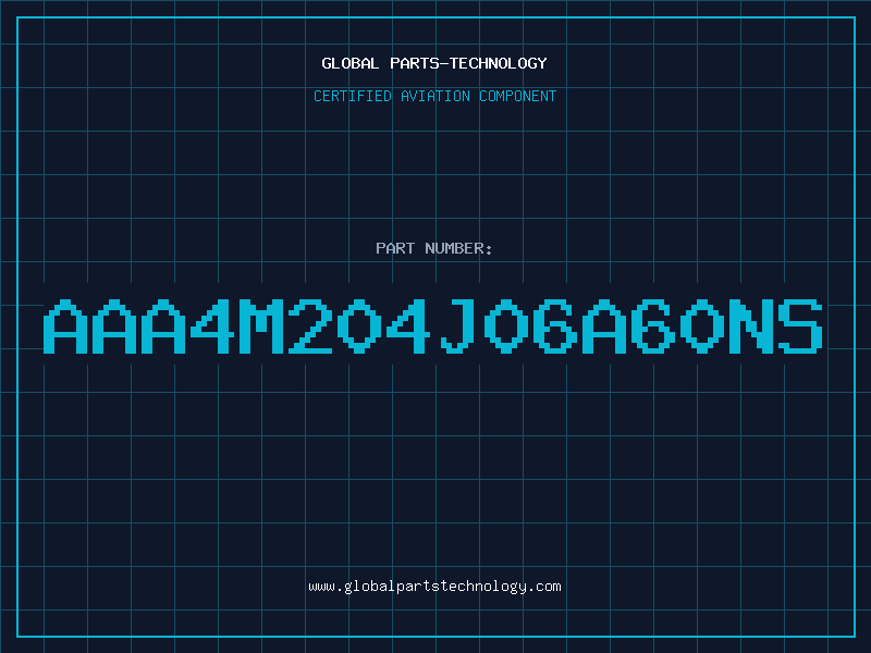 Aviation Part AAA4M204J06A60NS