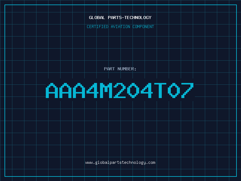 Aviation Part AAA4M204T07
