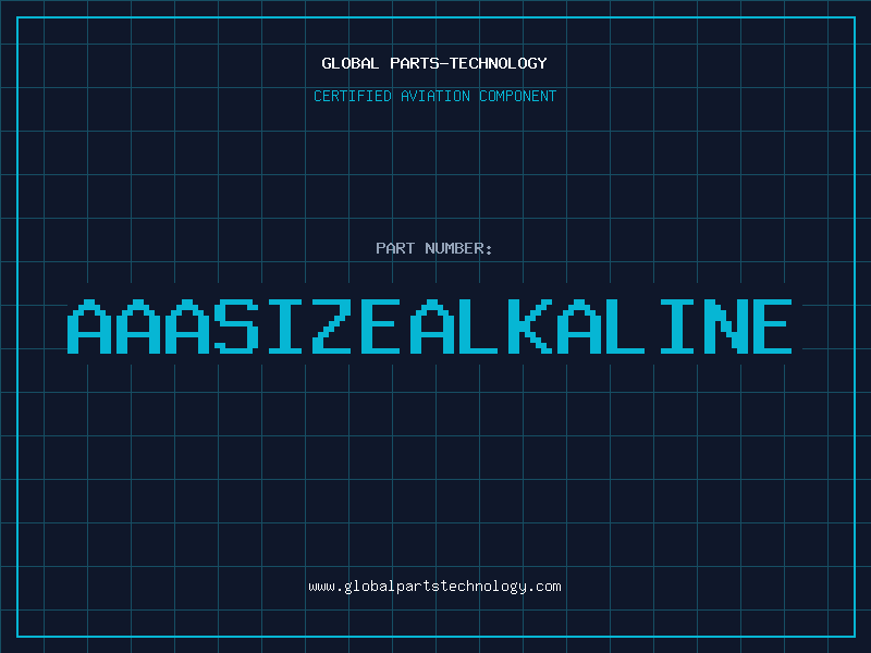 Aviation Part AAASizeAlkaline