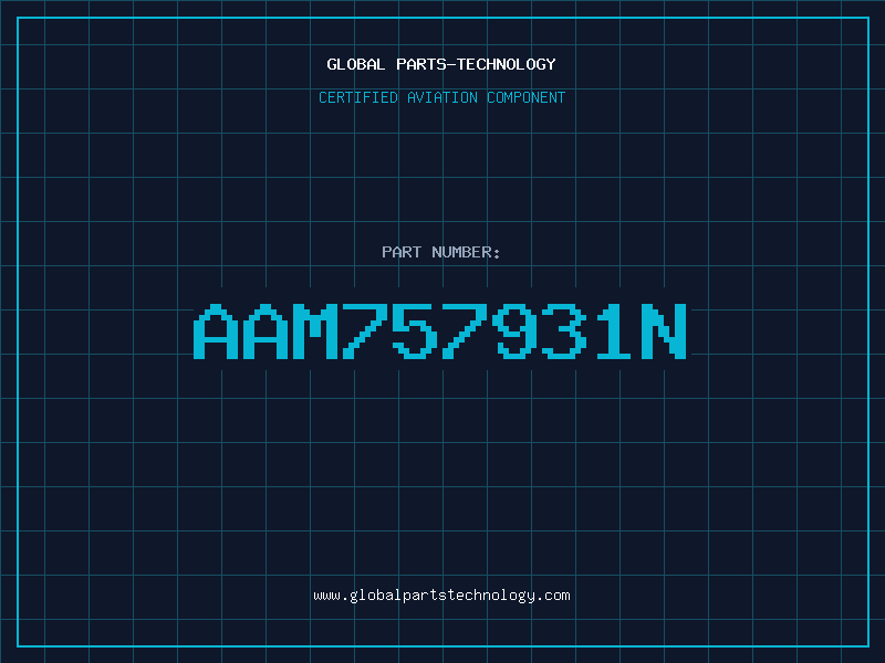 Aviation Part AAM757931N