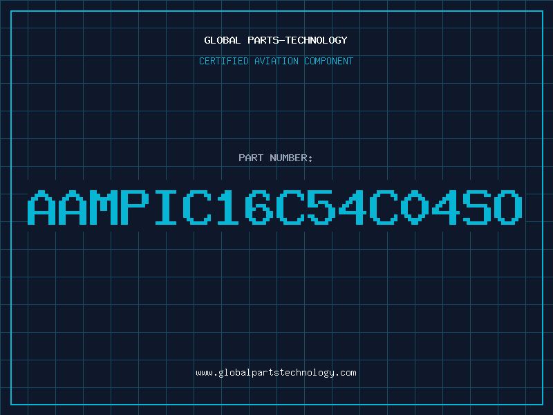Aviation Part AAMPIC16C54C04SO