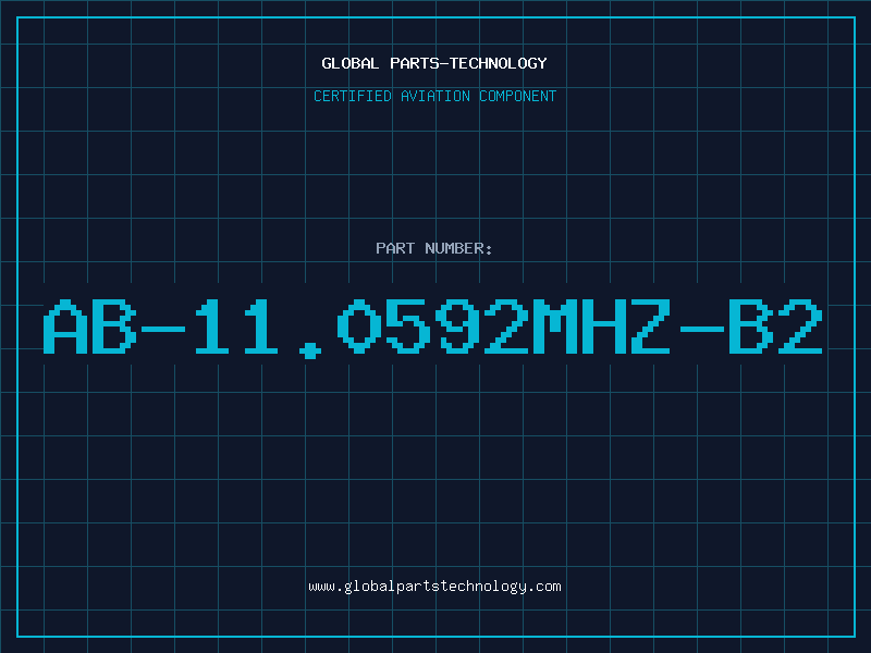 Aviation Part AB-11.0592MHZ-B2