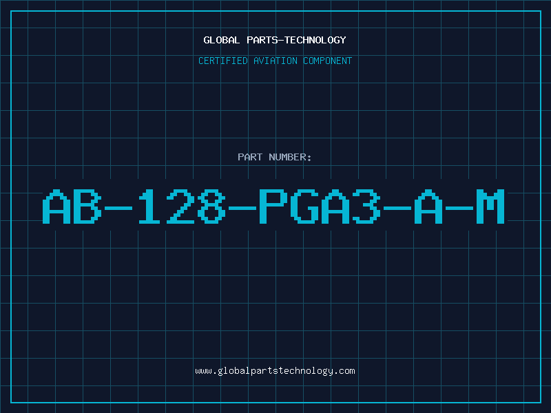 Aviation Part AB-128-PGA3-A-M