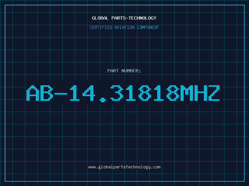 Aviation Part AB-14.31818MHZ