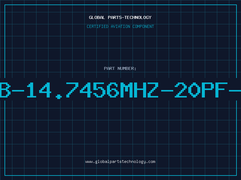 Aviation Part AB-14.7456MHZ-20PF-L