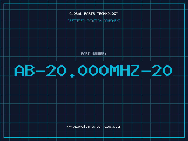 Aviation Part AB-20.000MHZ-20