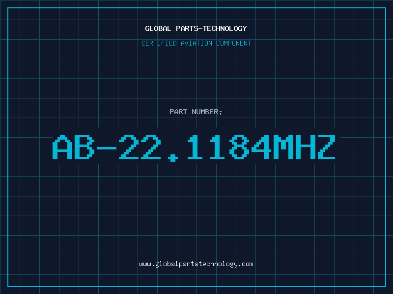 Aviation Part AB-22.1184MHZ
