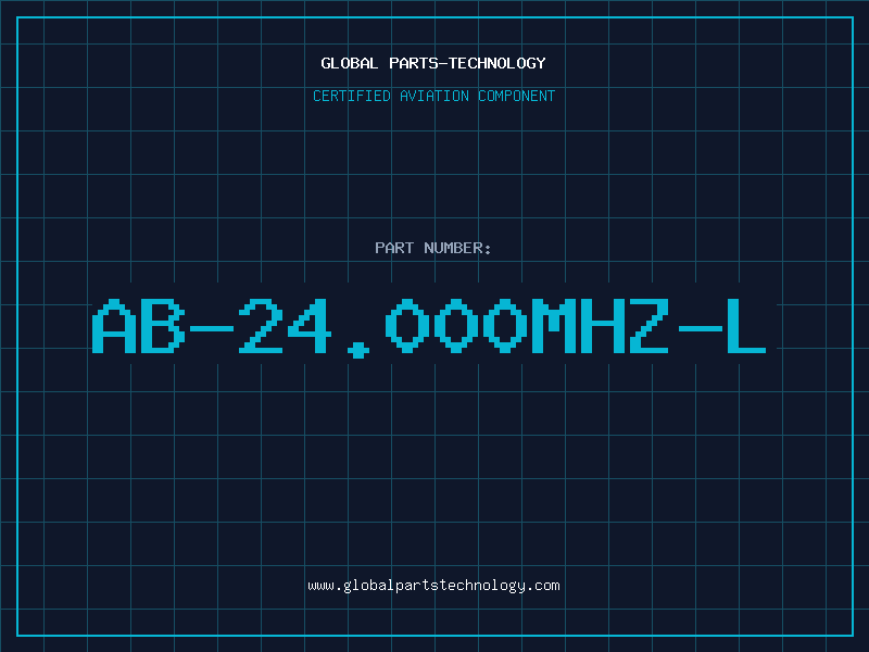Aviation Part AB-24.000MHZ-L