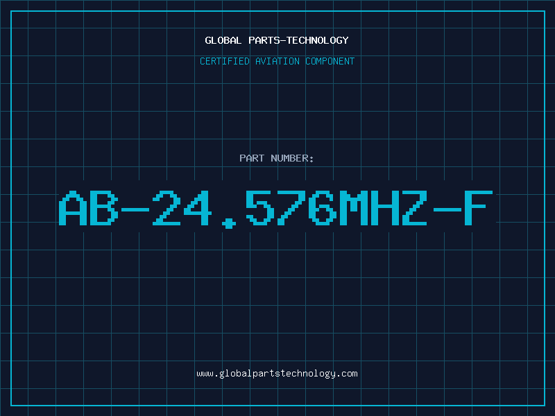 Aviation Part AB-24.576MHZ-F