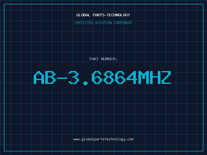 Aviation Part AB-3.6864MHZ