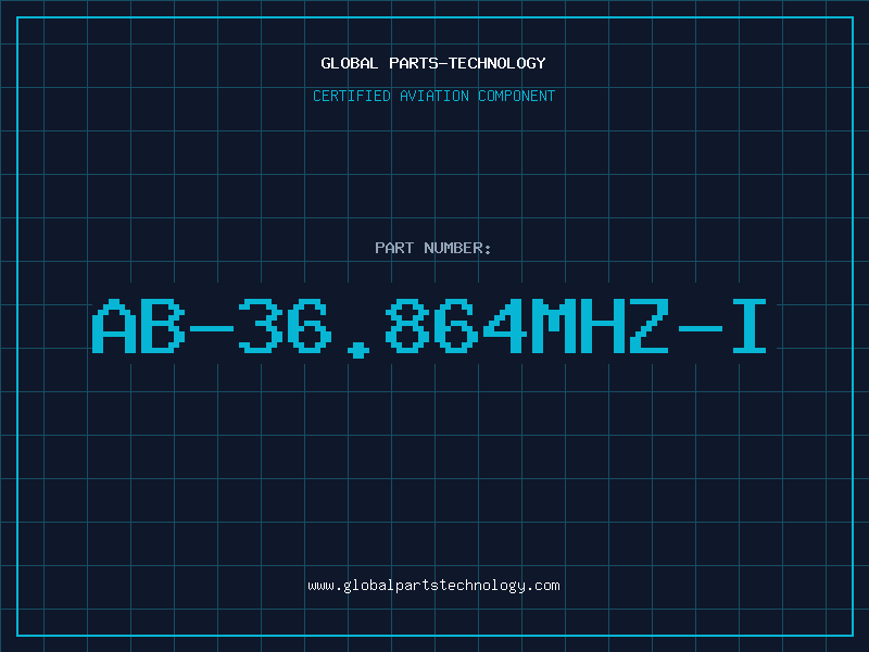 Aviation Part AB-36.864MHZ-I
