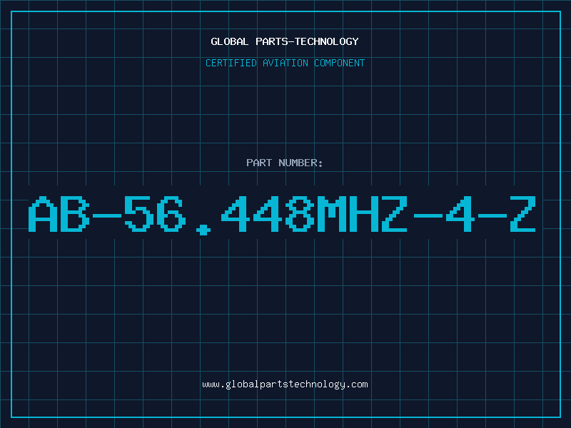 Aviation Part AB-56.448MHZ-4-Z