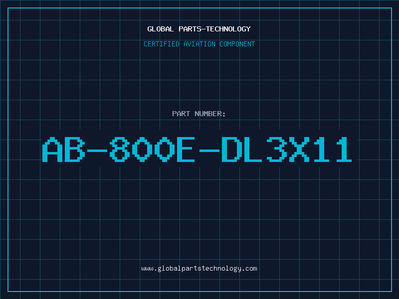Aviation Part AB-800E-DL3X11