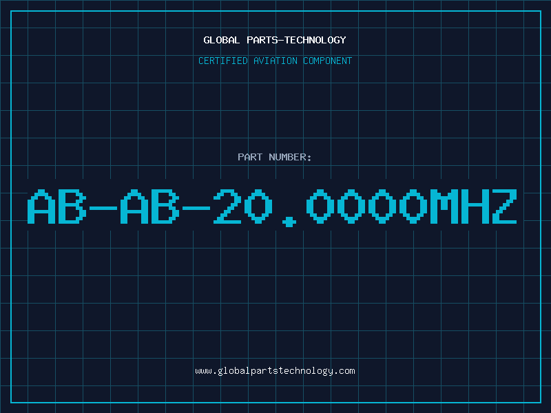 Aviation Part AB-AB-20.0000MHZ