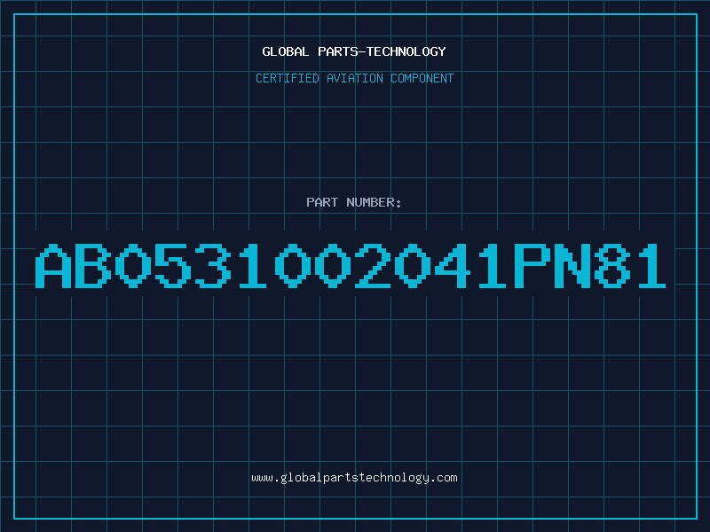 Aviation Part AB0531002041PN81