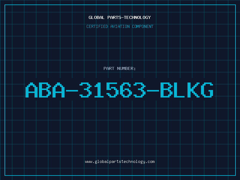 Aviation Part ABA-31563-BLKG