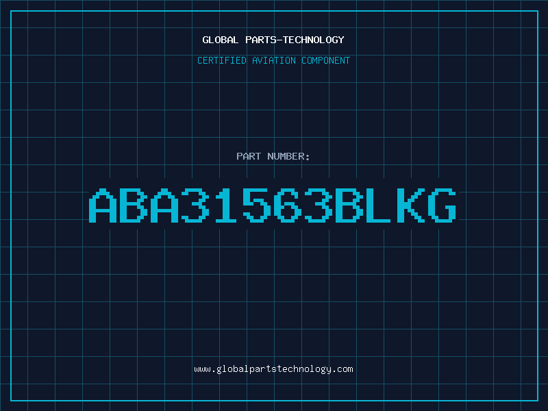 Aviation Part ABA31563BLKG