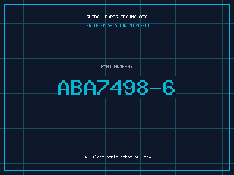 Aviation Part ABA7498-6