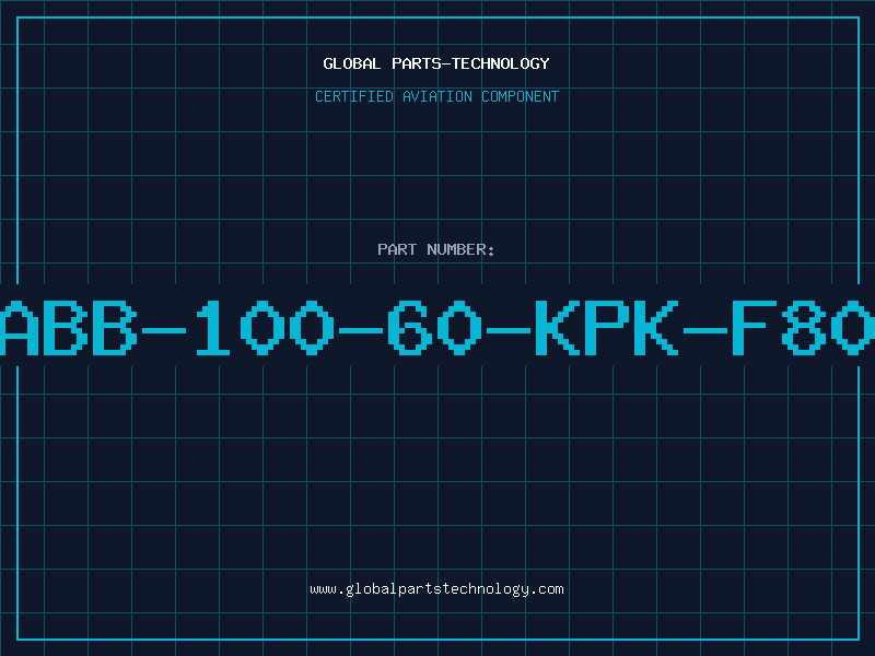 Aviation Part ABB-100-60-KPK-F80