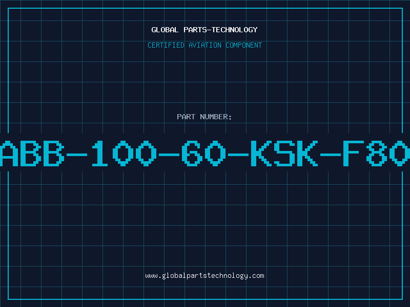 Aviation Part ABB-100-60-KSK-F80