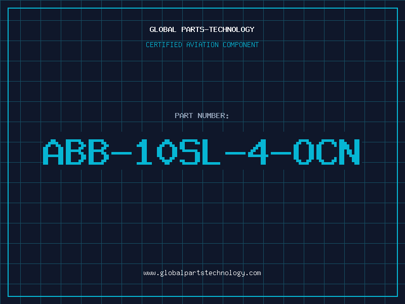 Aviation Part ABB-10SL-4-OCN