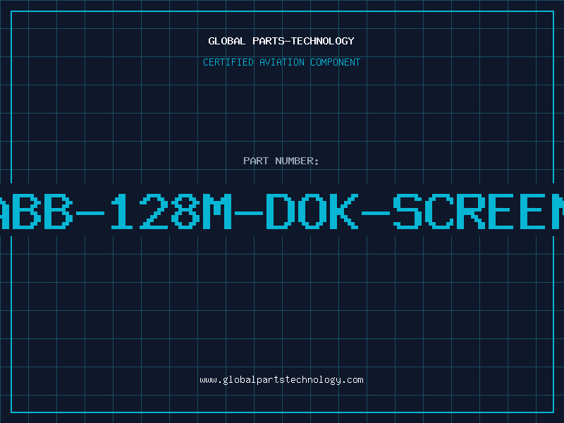 Aviation Part ABB-128M-DOK-SCREEN