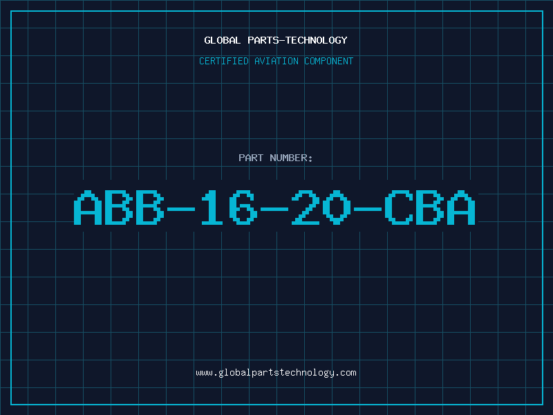 Aviation Part ABB-16-20-CBA