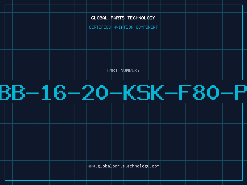 Aviation Part ABB-16-20-KSK-F80-P3
