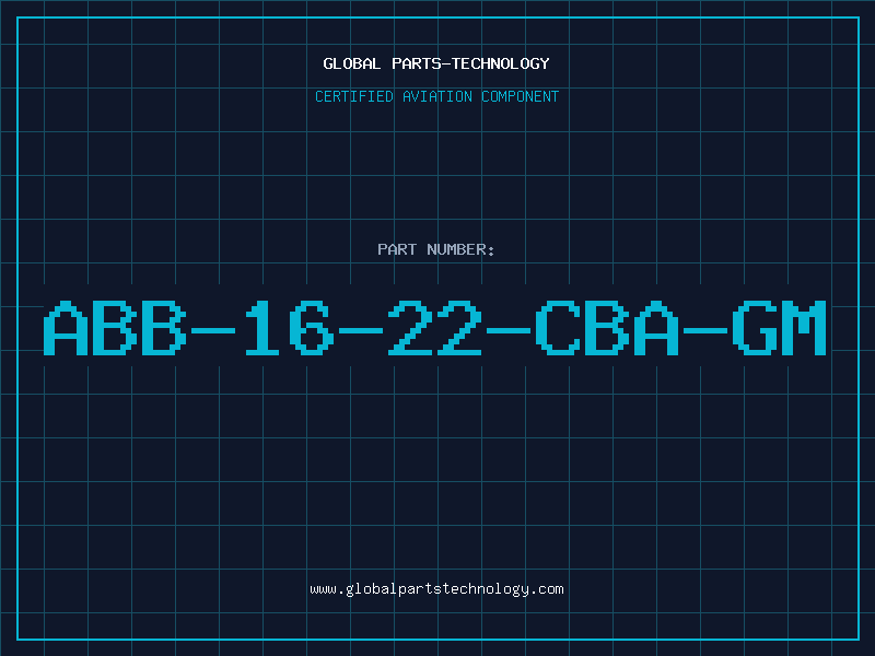 Aviation Part ABB-16-22-CBA-GM