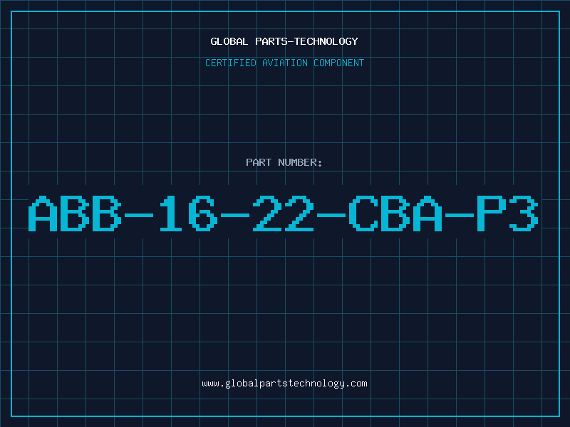 Aviation Part ABB-16-22-CBA-P3