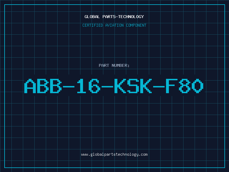 Aviation Part ABB-16-KSK-F80