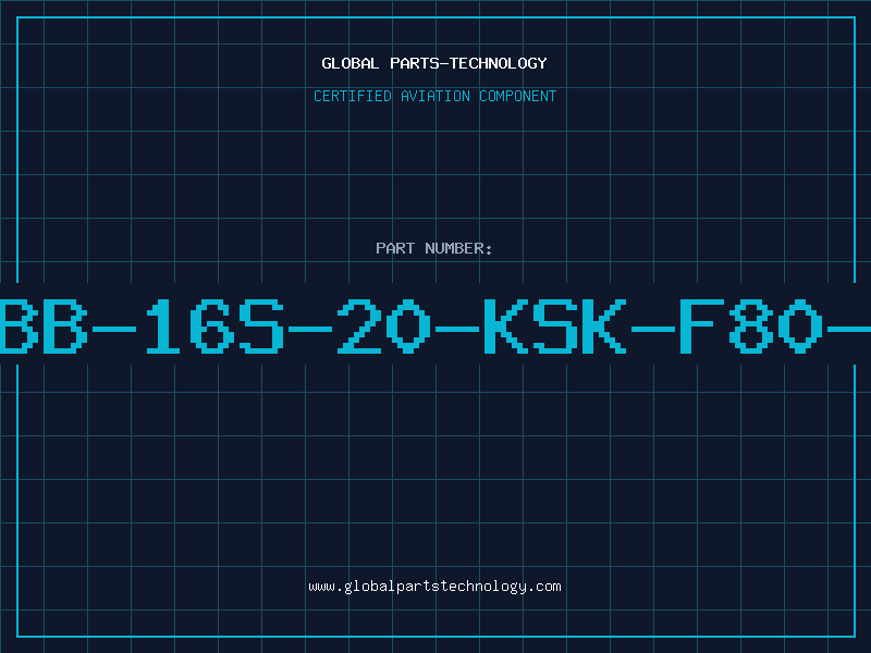 Aviation Part ABB-16S-20-KSK-F80-P