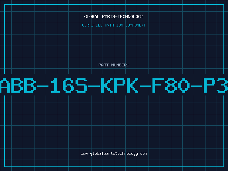 Aviation Part ABB-16S-KPK-F80-P3