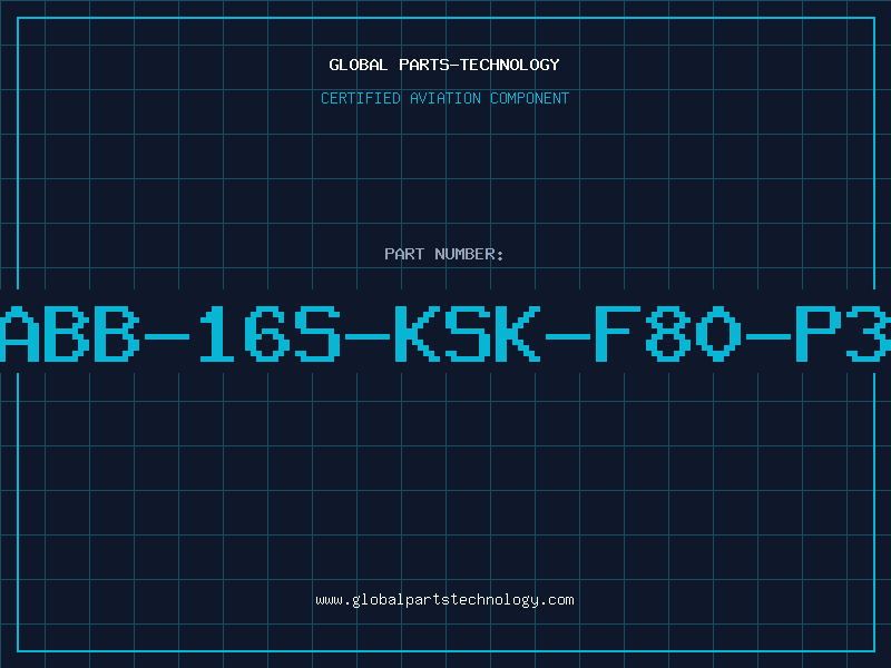 Aviation Part ABB-16S-KSK-F80-P3