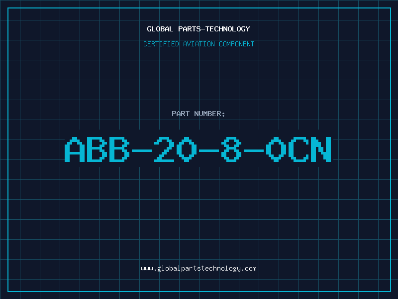 Aviation Part ABB-20-8-0CN