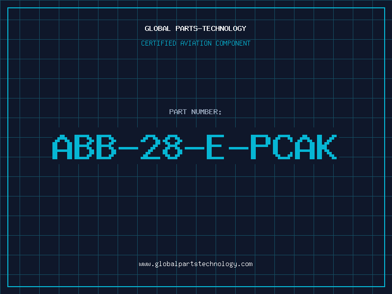 Aviation Part ABB-28-E-PCAK