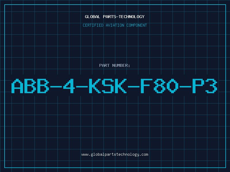 Aviation Part ABB-4-KSK-F80-P3