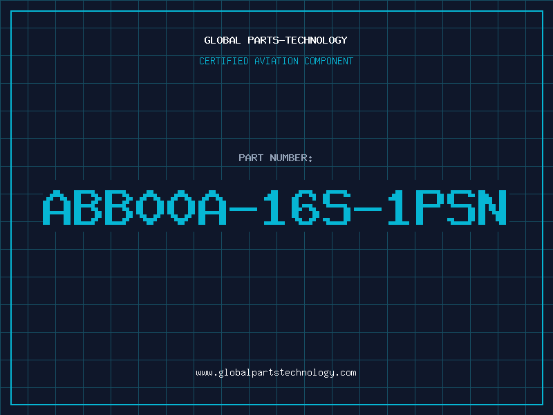 Aviation Part ABB00A-16S-1PSN