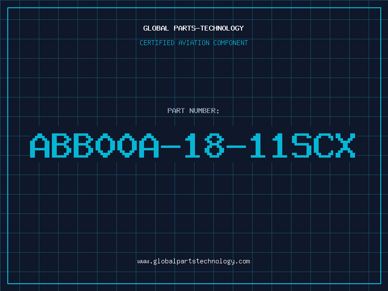 Aviation Part ABB00A-18-11SCX